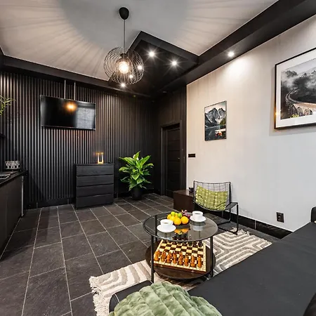 Livingroom Oficyna Self Check-in 24h Apartmán *